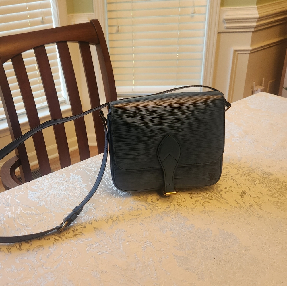 Louis Vuitton Epi Toledo Blue St GM